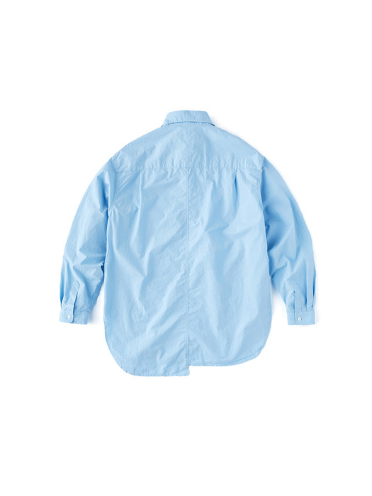 Buddy LS Shirt (Blue Solid)