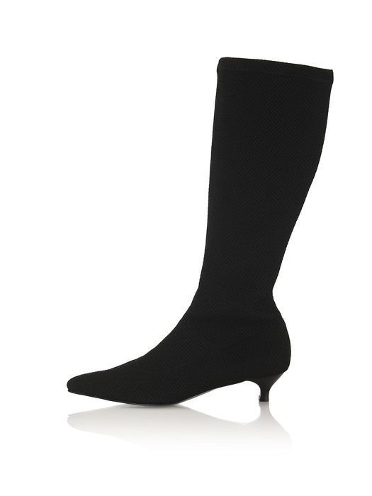 Y.04 Riri Socks Long Boots / Y.04-B16 / BLACK