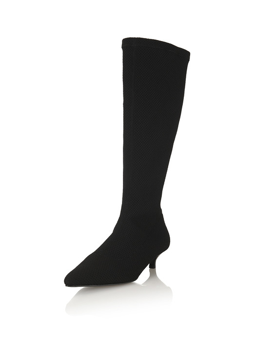 Y.04 Riri Socks Long Boots / Y.04-B16 / BLACK