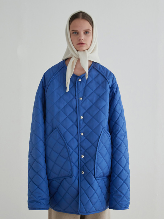 Quilted Jacket_Blue