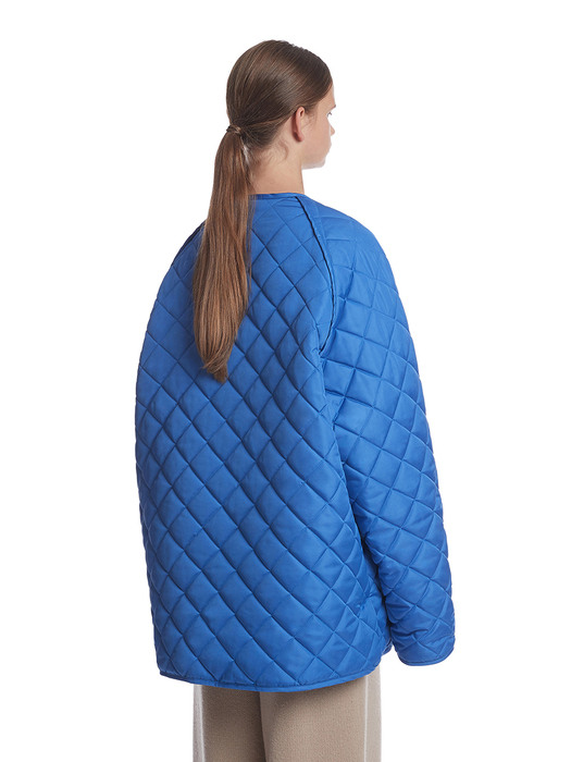 Quilted Jacket_Blue