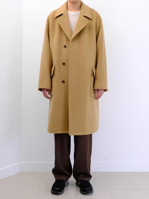 CHILLY WEATHER WOOL COAT CAMEL 