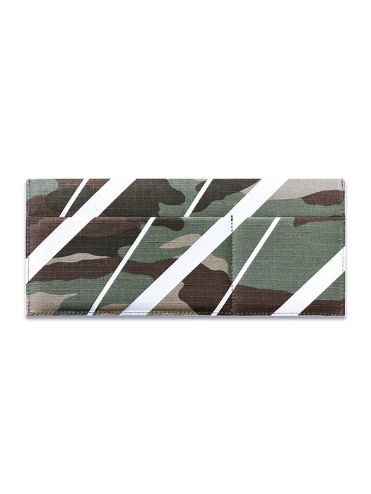 PASS SN / MASK CLUTCH BAG / CAMOUFLAGE / WHITE