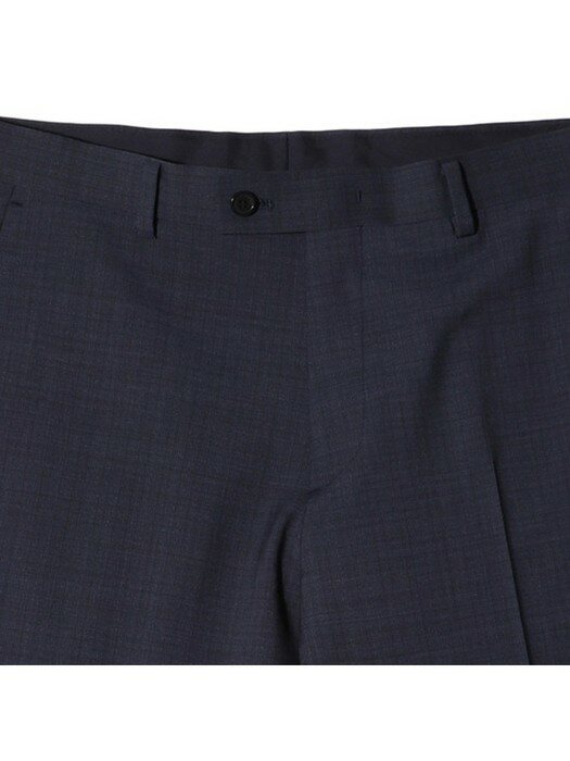 navy check wool suit pants_CWFCM21211NYX