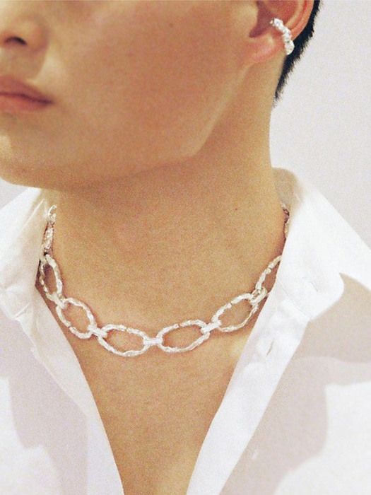Elo chain necklace Silver