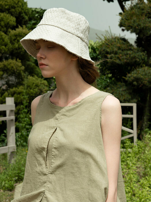 SI Linen Bucket Hat  