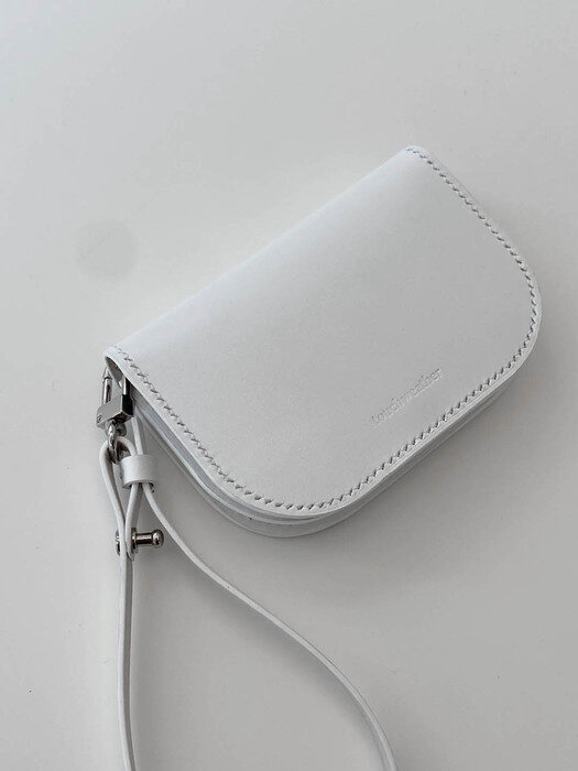 medio wallet ( white )