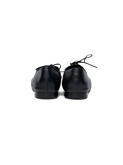[리퍼브][225,235] Soft leather loafers_black