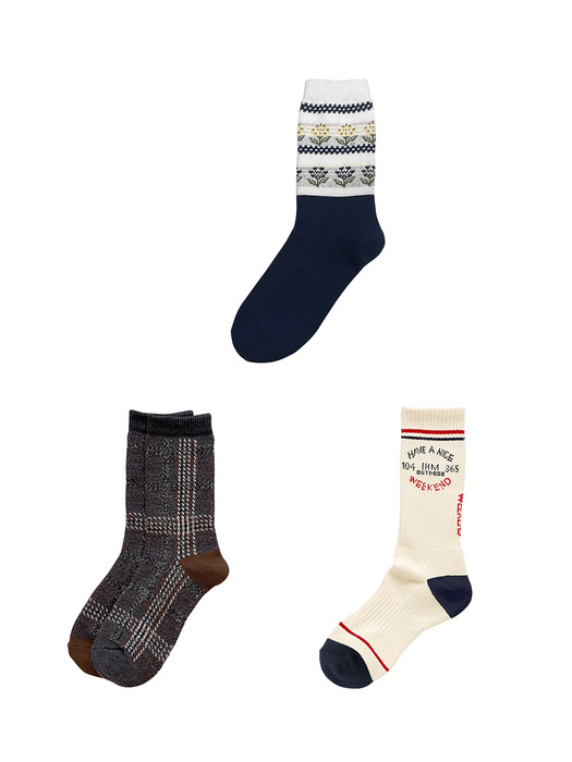 Best Winter Socks 3 Set