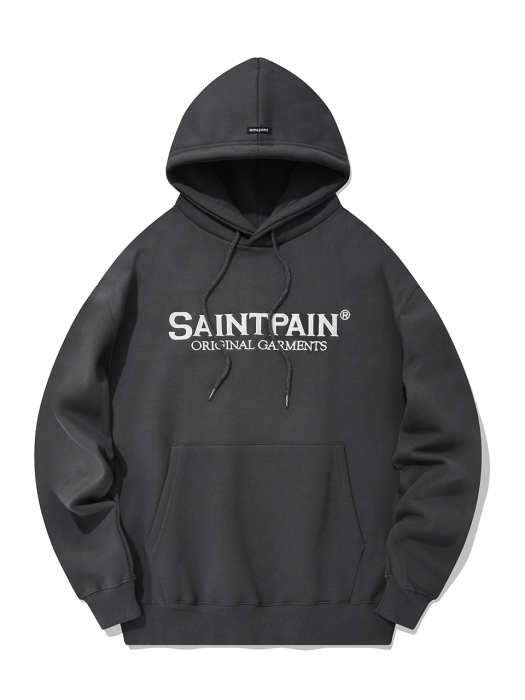 SP ORIGINAL LOGO HOOD-CHARCOAL