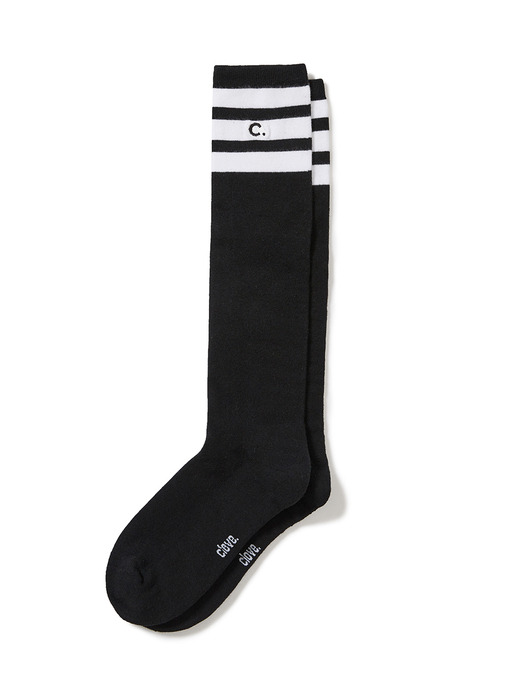 Stripe Knee Socks (2 Colors)