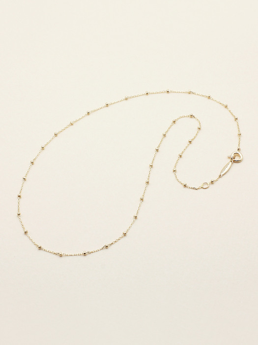 Linked Mini Bead Necklace