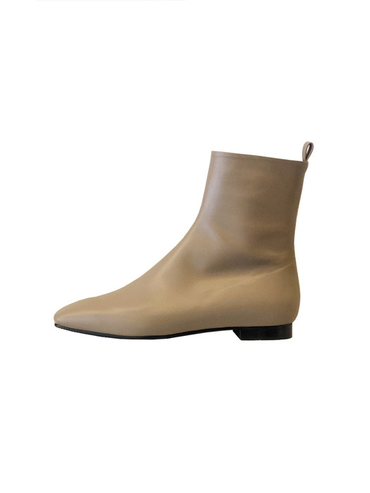 PLAIN BOOTS-taupe