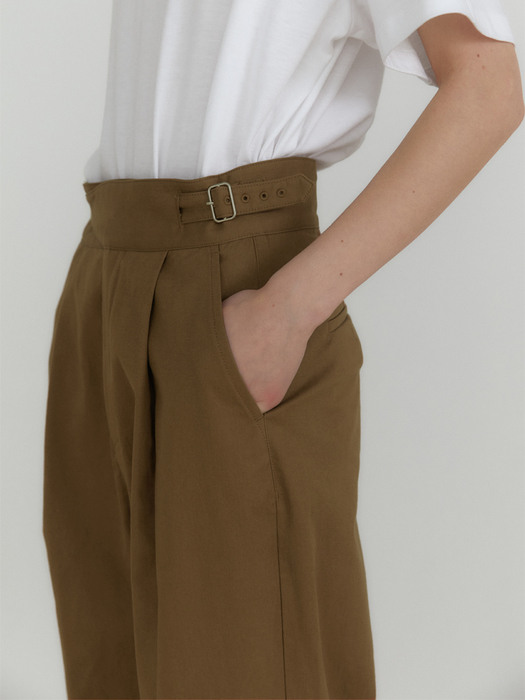 gurkha jogger pants (brown)