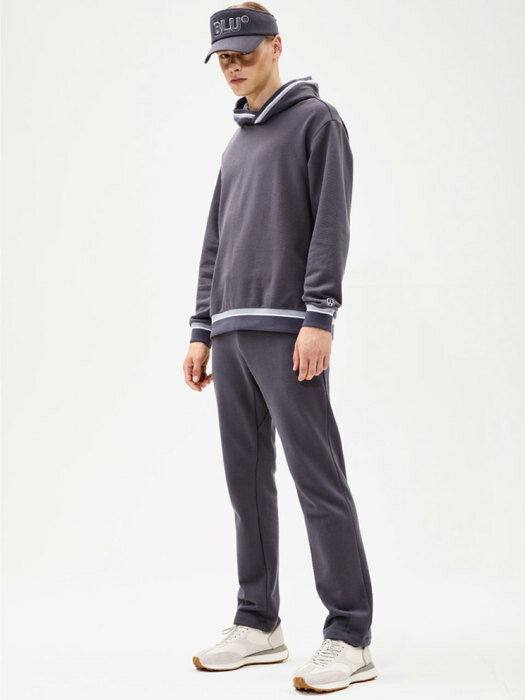 SOLID SWEAT PANTS_GY (MEN)