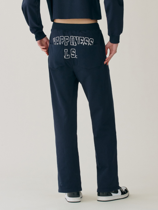 HAPPINESS COTTON PANTS NAVY