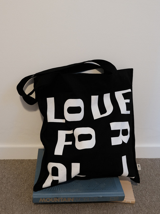 Love For All(2Way Bag) Black 에코백