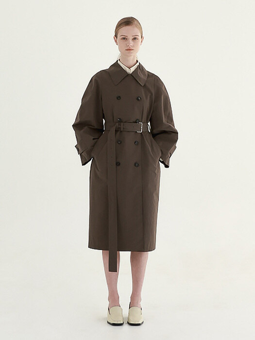 FONTE TRENCH COAT (BROWN)