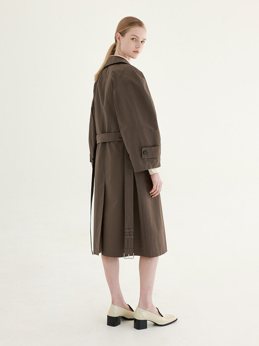 FONTE TRENCH COAT (BROWN)