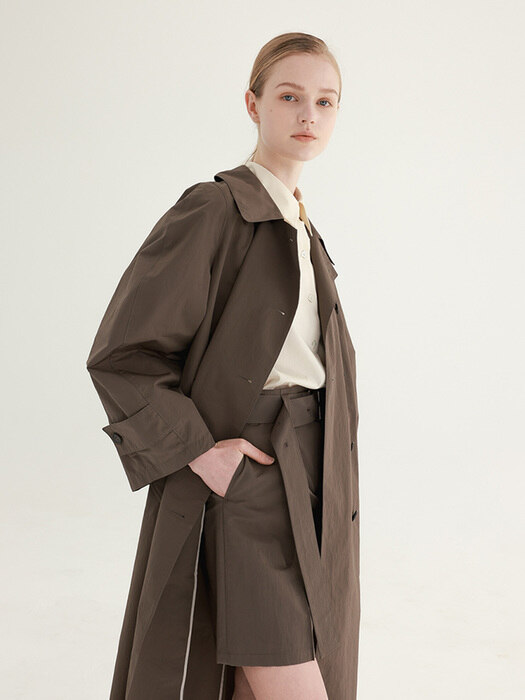 FONTE TRENCH COAT (BROWN)