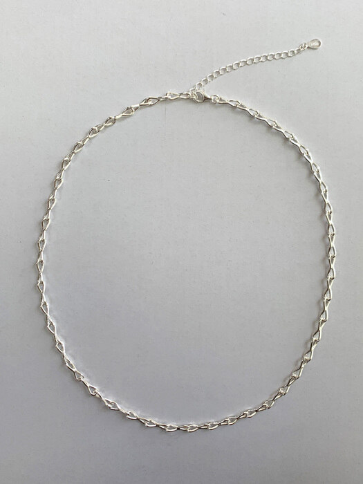 [단독]Hook Chain Necklace