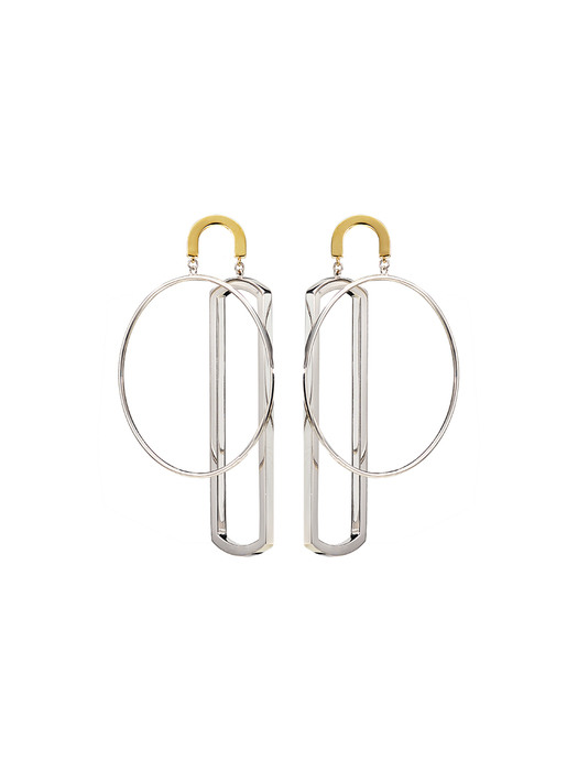 [Silver 925] the multiangle earrings