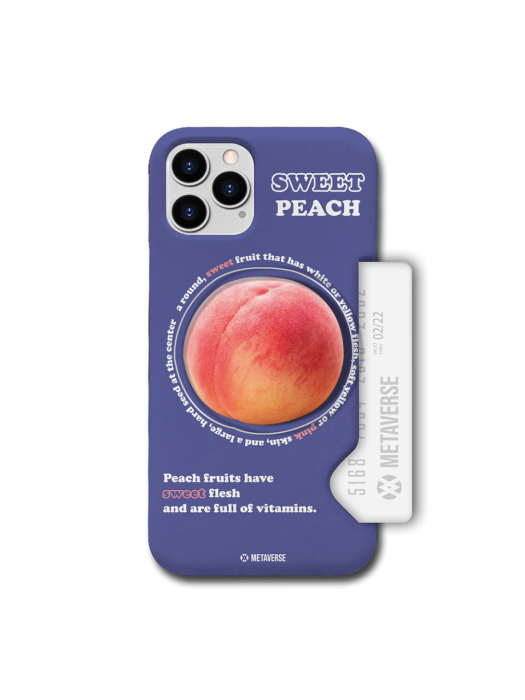 메타버스 슬림카드 케이스 - 스위트 피치(Sweet Peach)