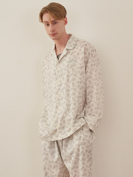 maple pajamas (man) - gray