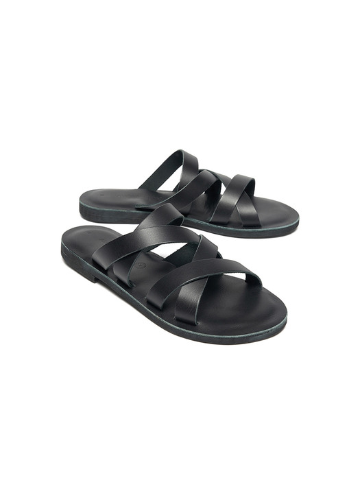 Double Strap Slide (black)