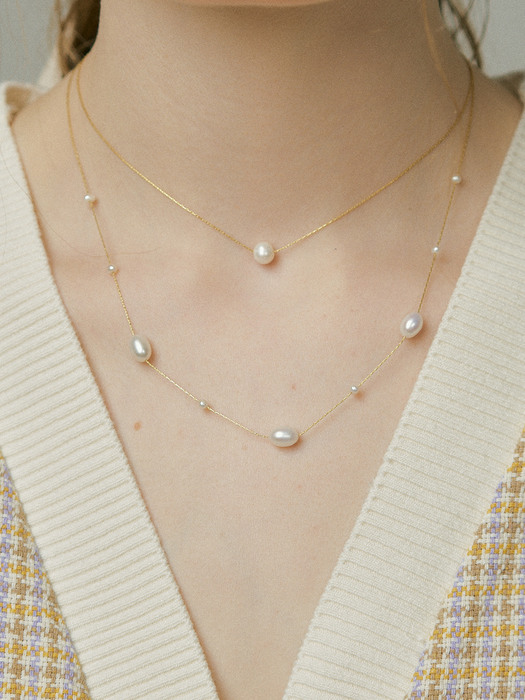 Lady pearl Necklace