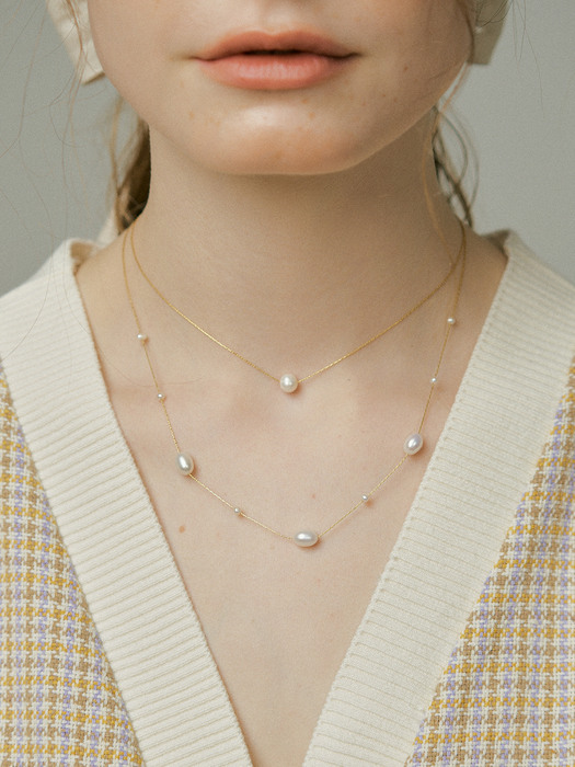 Lady pearl Necklace