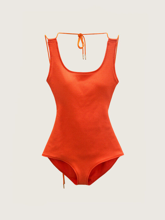 Tium One-Piece Swimsuit_Orange