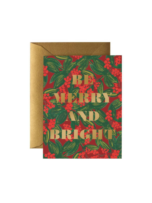 라이플페이퍼 Merry Berry Card 크리스마스 카드