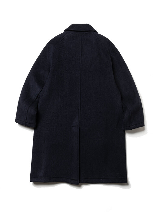 LONDON TRADITION Mens R06 Fly Front Coat - Navy SBB 130