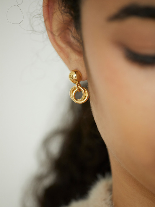 [Silver 925] bunch of bon-bon earrings