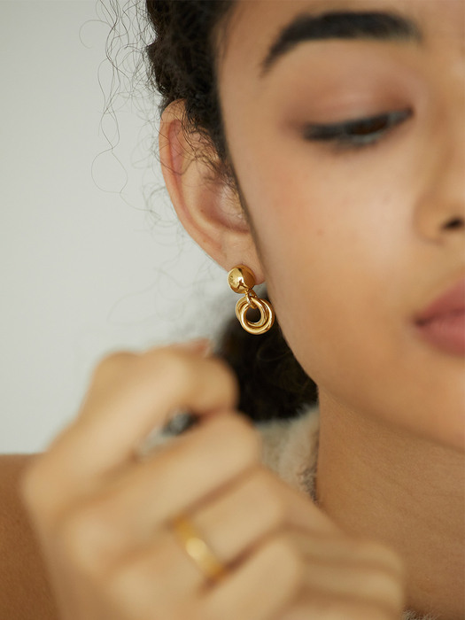 [Silver 925] bunch of bon-bon earrings