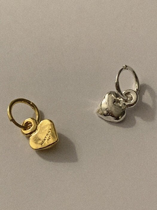 Heart ornament Earring (2way)