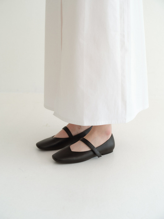 Rowie Mary jane shoes Leather Black