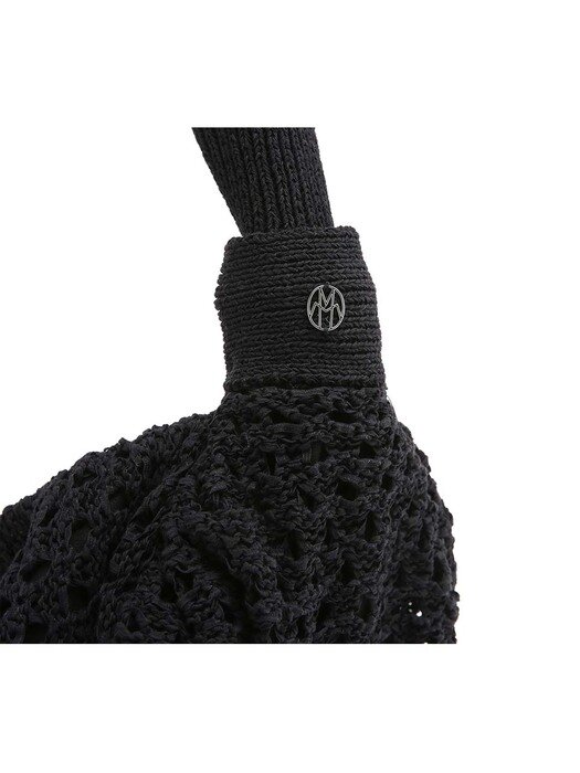 Gypsy Knit Bag, Black