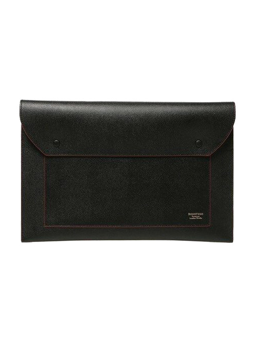 더비엠보 소가죽 엔벨롭 클러치백 Envelope Clutch (L) black (BIG1ACBA202K1)