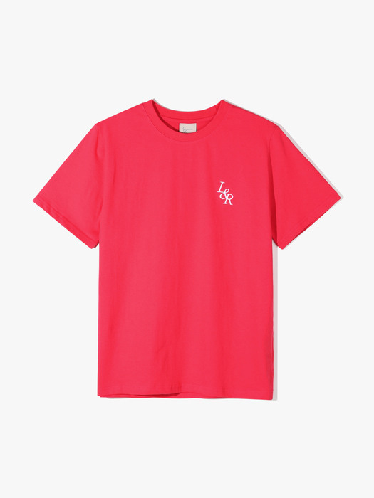 Signature Logo Half-Sleeve T-shirt Red