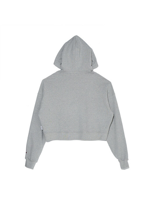 ep.7 BEURRE Decalcomanie Cropped Hoodie (GREY MELANGE) for Women