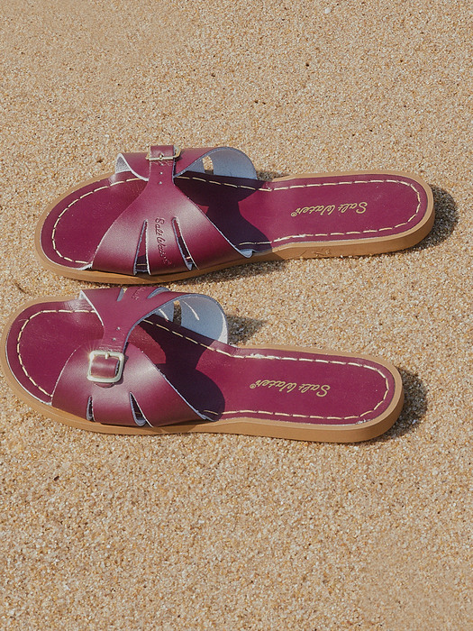 SALT WATER CLASSIC SLIDE - CLARET