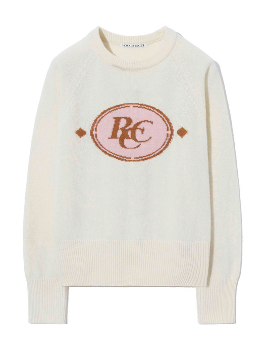 RCC Lambswool Pullover Knit [VANILLA]