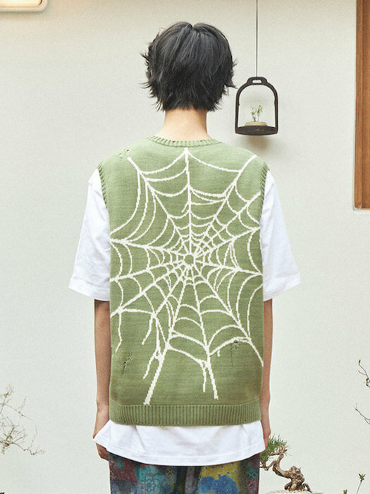 Web Knit Sage Green