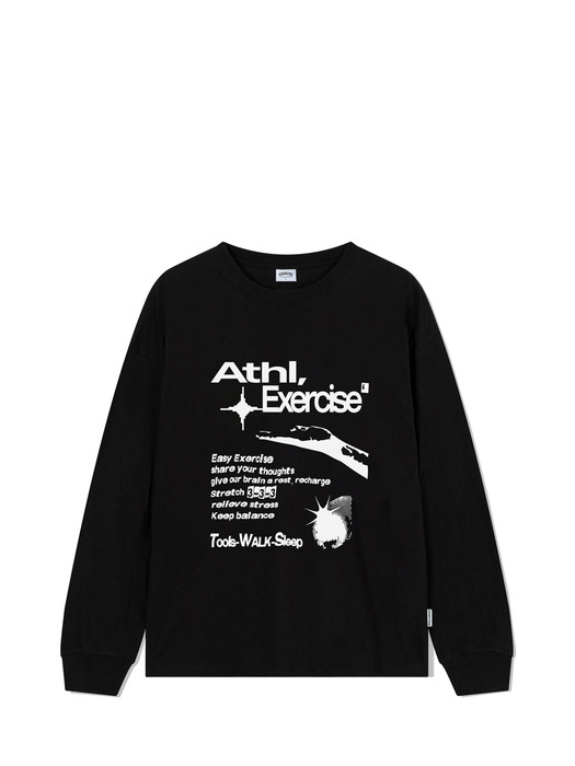  ATHL. EXERCISE HAND ARCHIVE LONG SLEEVE_BLACK