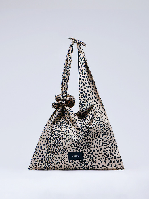 Scrunchie large hobo leopard_ 2colors