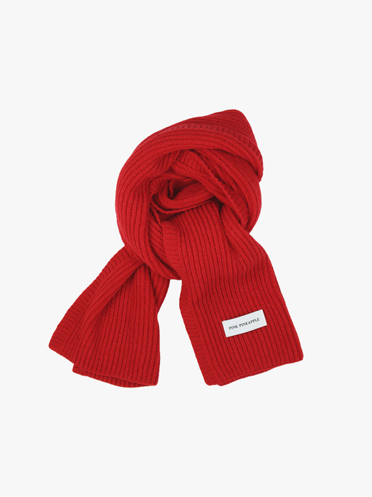 BASIC RIB MUFFLER_RED