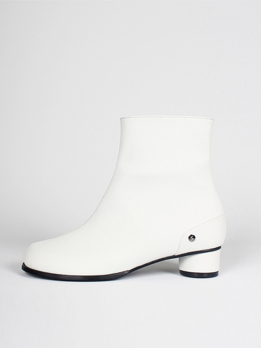 Eloel vegan ankle boots_3cm_white