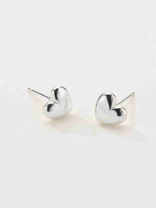 925 Mini Heart Earring